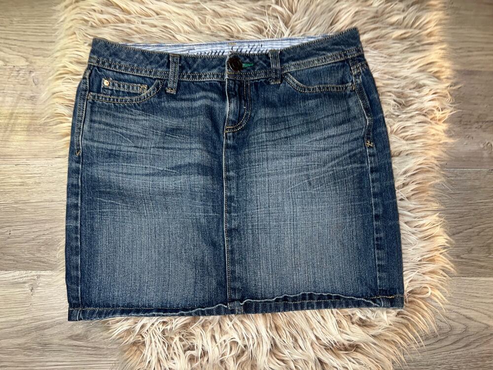 Tommy Hilfiger women’s blue jeans skirts